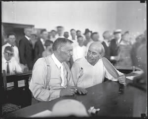 Clarence Darrow and William Jennings